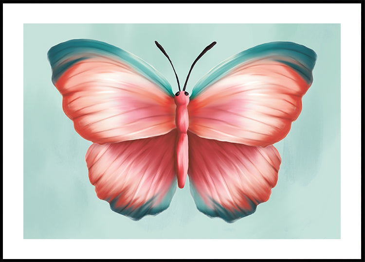 Pastel Butterfly Plakat