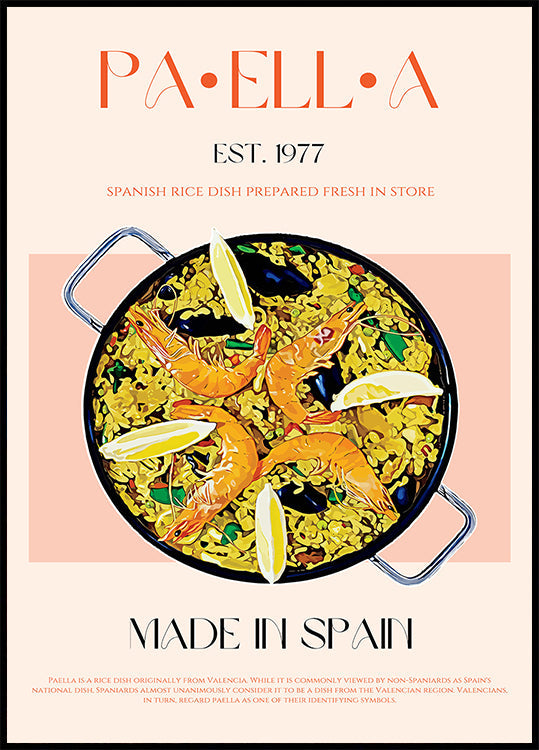 Paella Perfection Plakat