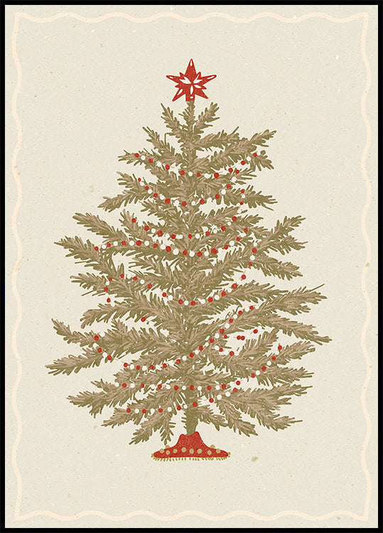 Christmas tree No.2 Plakat