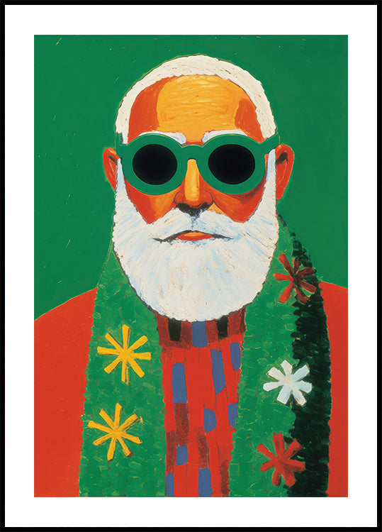 Sunny Santa Style Plakat