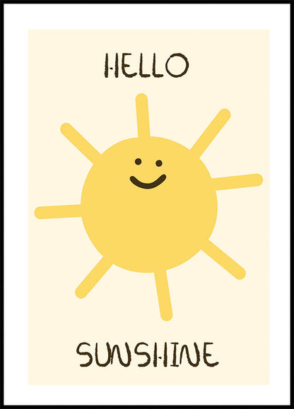 Hello Sunshine Plakat