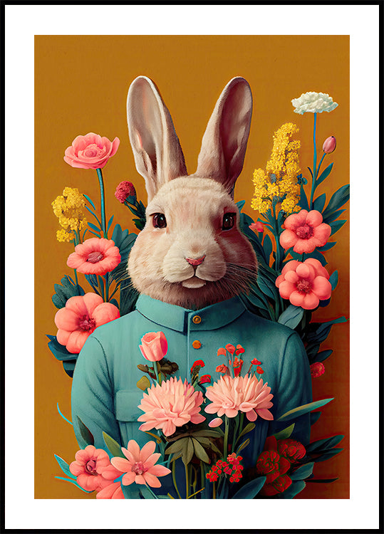 Bunny in Bloom Plakat