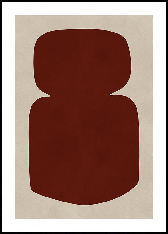 Modern organic art 9 Poster