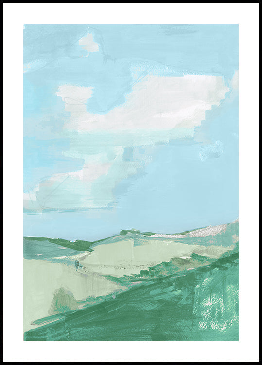 Big Sky Landscape Countryside No 1 Plakat