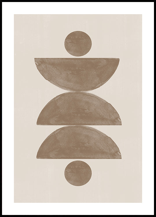 Balanced Geometrics Plakat