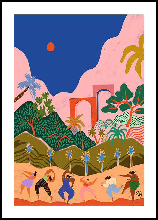 Dancing In Paradise Plakat