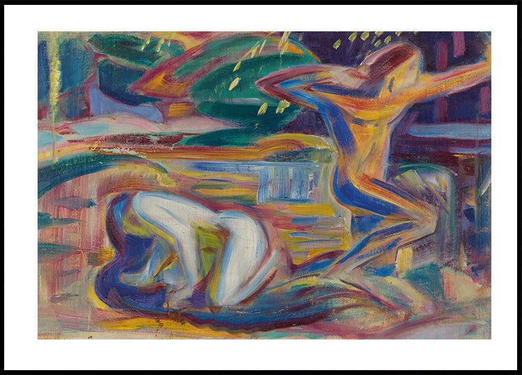 Pre-study for the War By J.A.G. Acke Plakat - Posterbox.dk