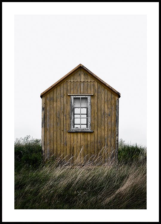 Beach hut Plakat