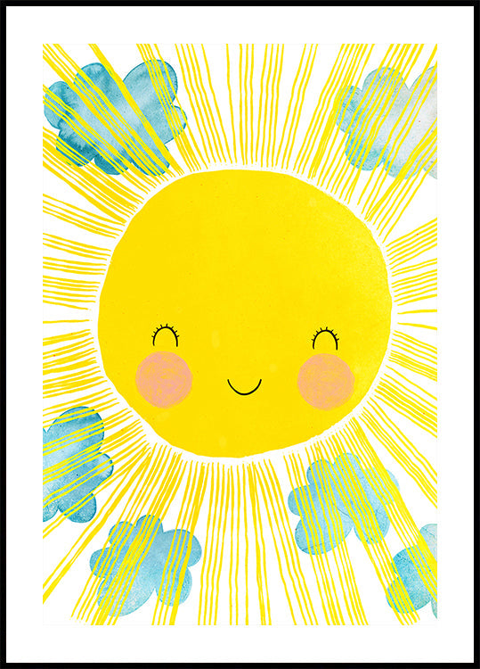 Sunny Smile Bliss Plakat