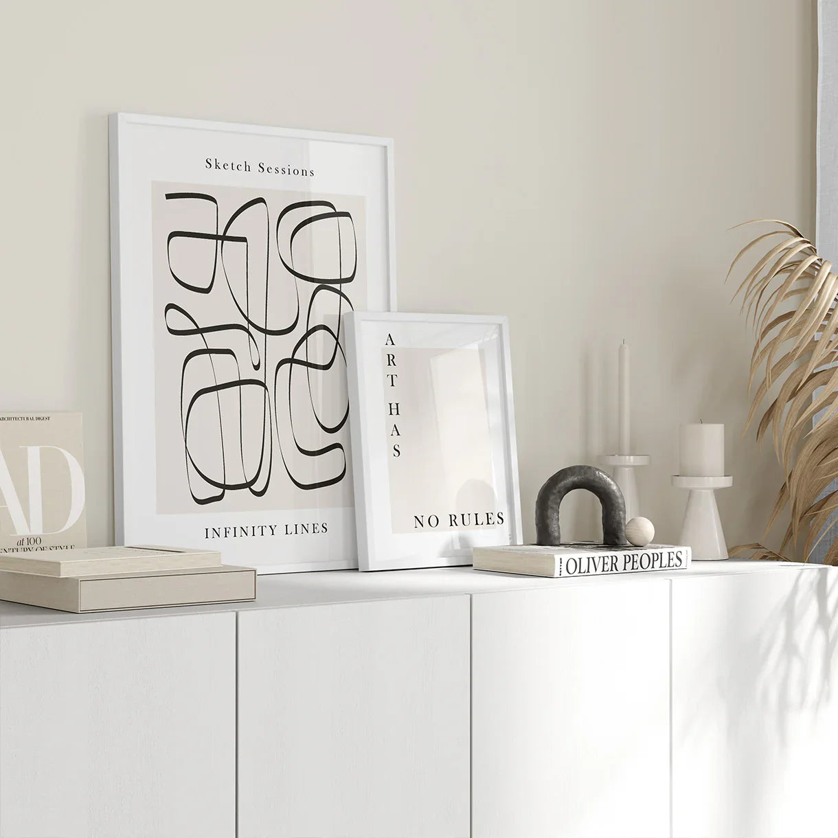 Abstract Art Display Plakat - Posterbox.dk