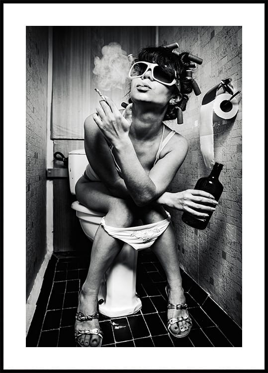 Smoking in Style Plakat - Posterbox.dk