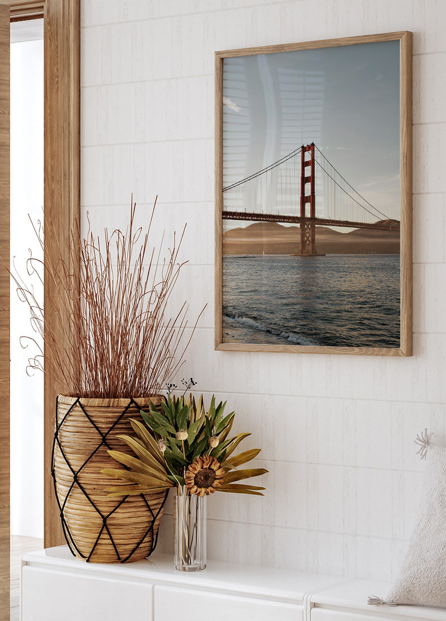 Golden Gate Bridge Plakat - Posterbox.dk