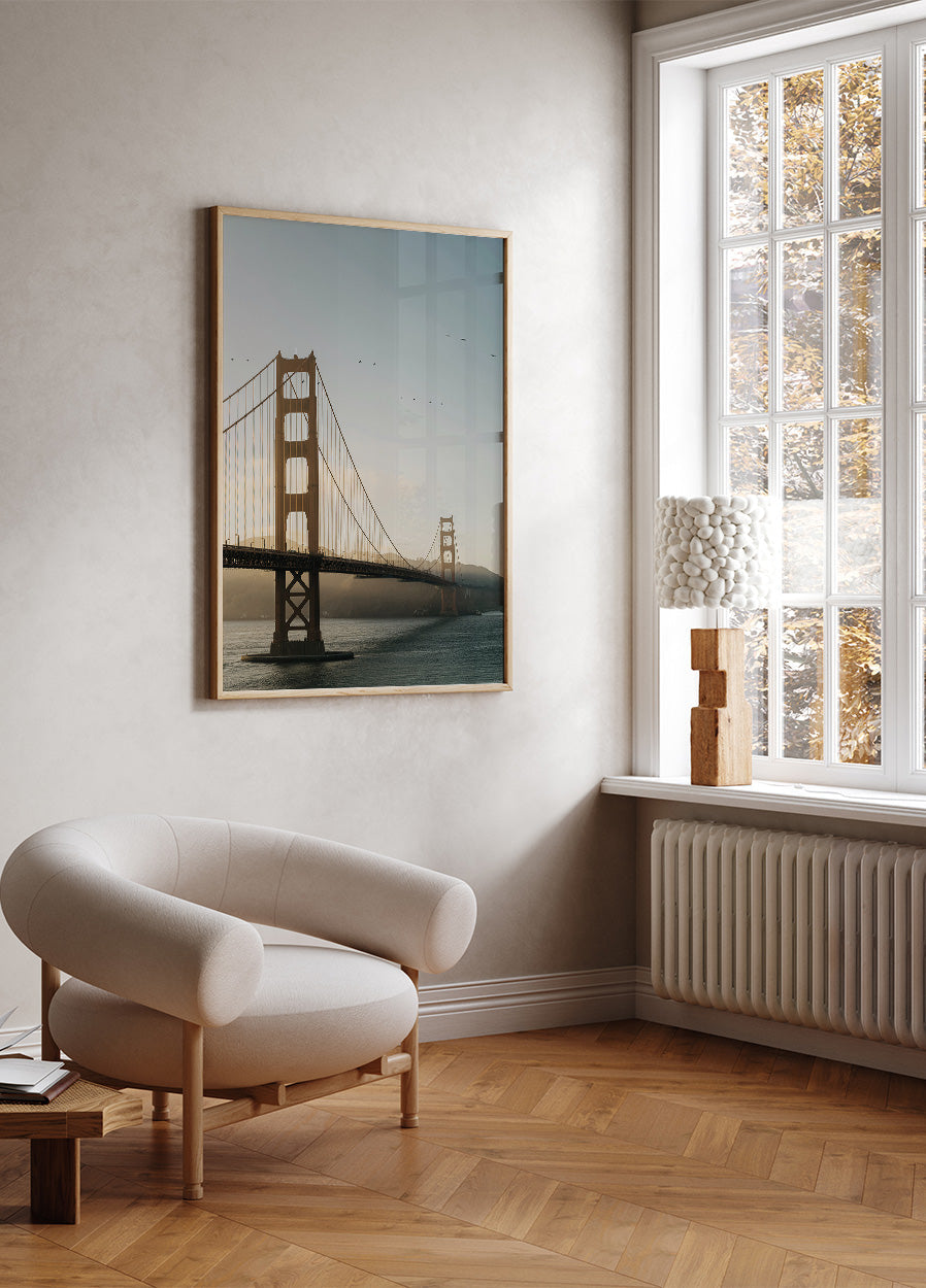 Golden Gate Bridge Plakat - Posterbox.dk
