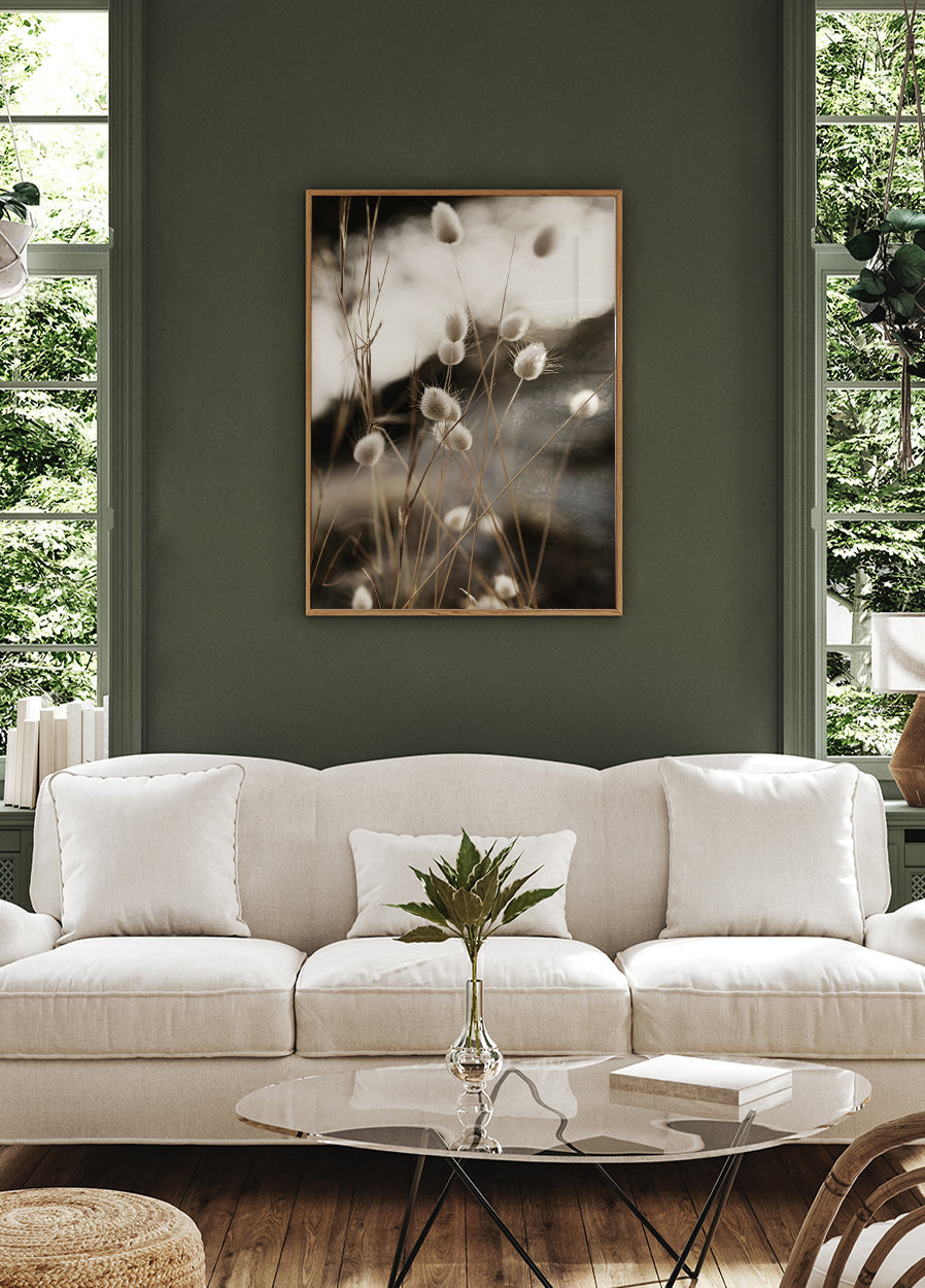 Grass In Sunlight Plakat - Posterbox.dk