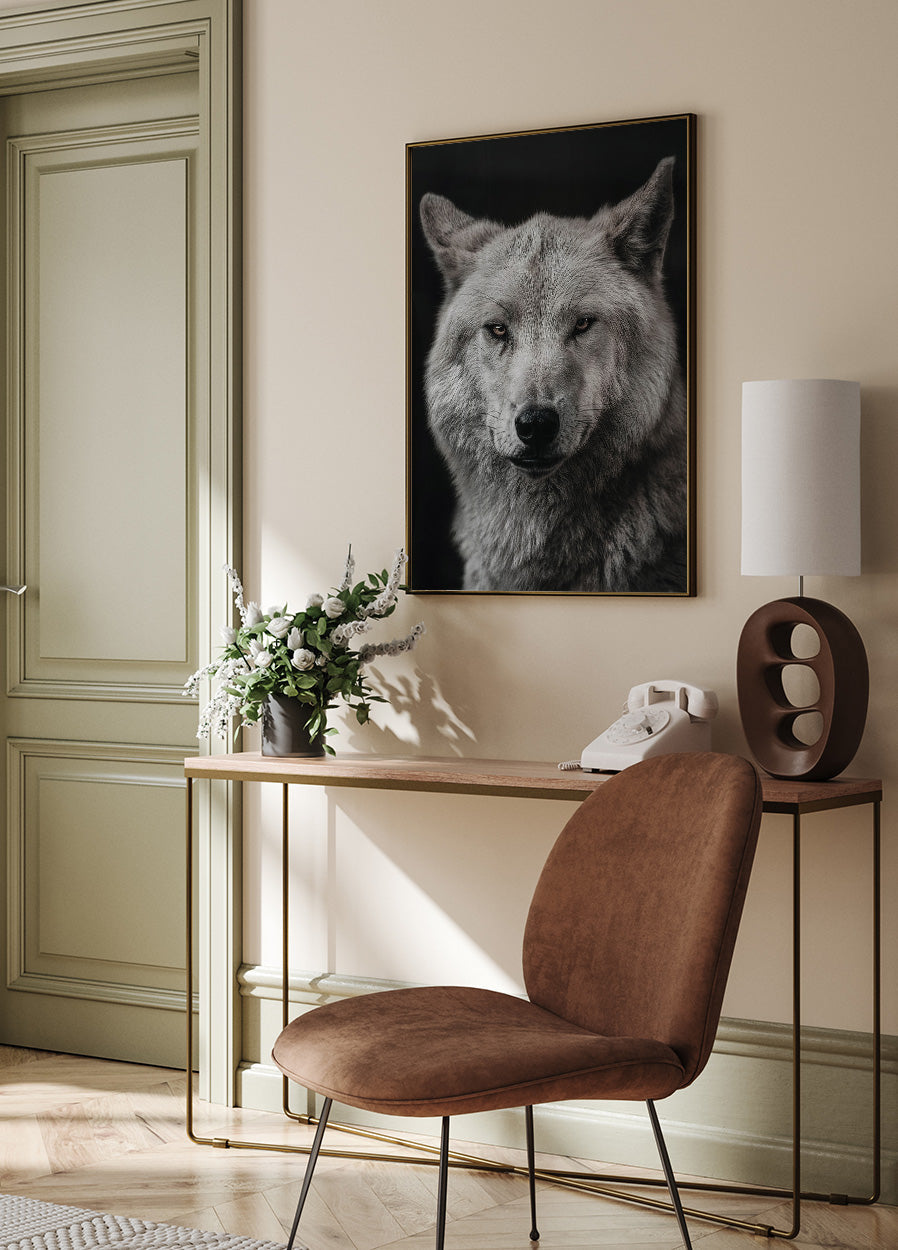 Gray Wolf Plakat - Posterbox.dk