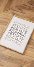 Hash Exhale Plakat - Posterbox.no