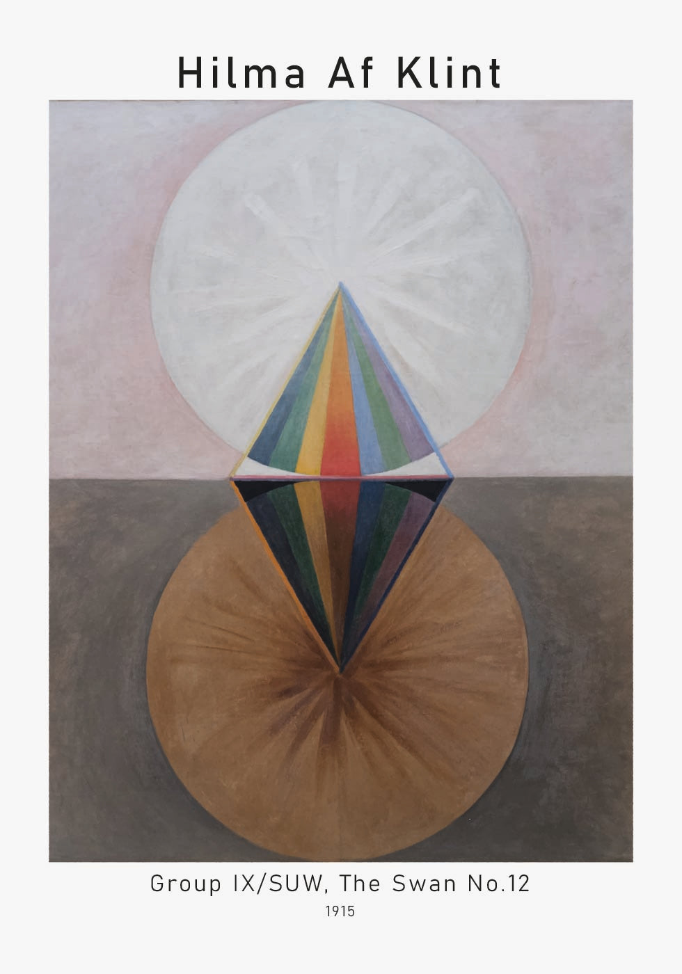 Hilma af Klint - Group IX/SUW, The Swan No. 12 Plakat