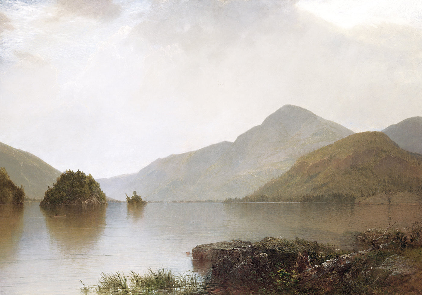 John Frederick Kensett - Lake George Plakat