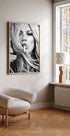 Kate Moss Smokes Cigarette Plakat - Posterbox.dk