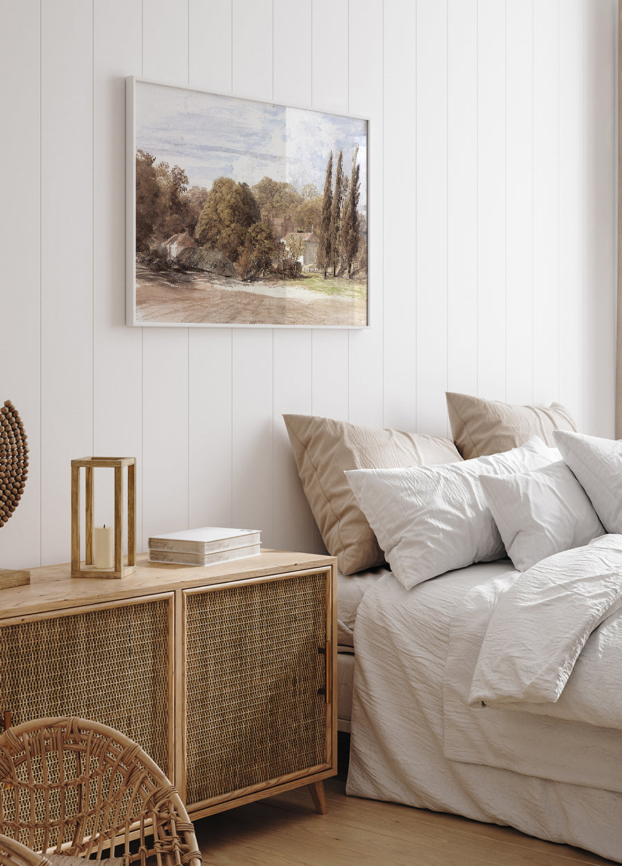 Kensington Gardens By Samuel Palmer Plakat - Posterbox.dk