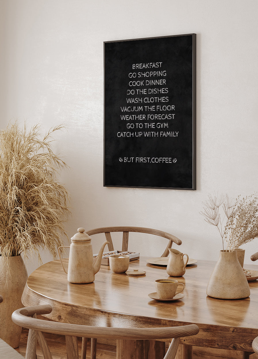 Letter Board No. 3 Plakat - Posterbox.dk