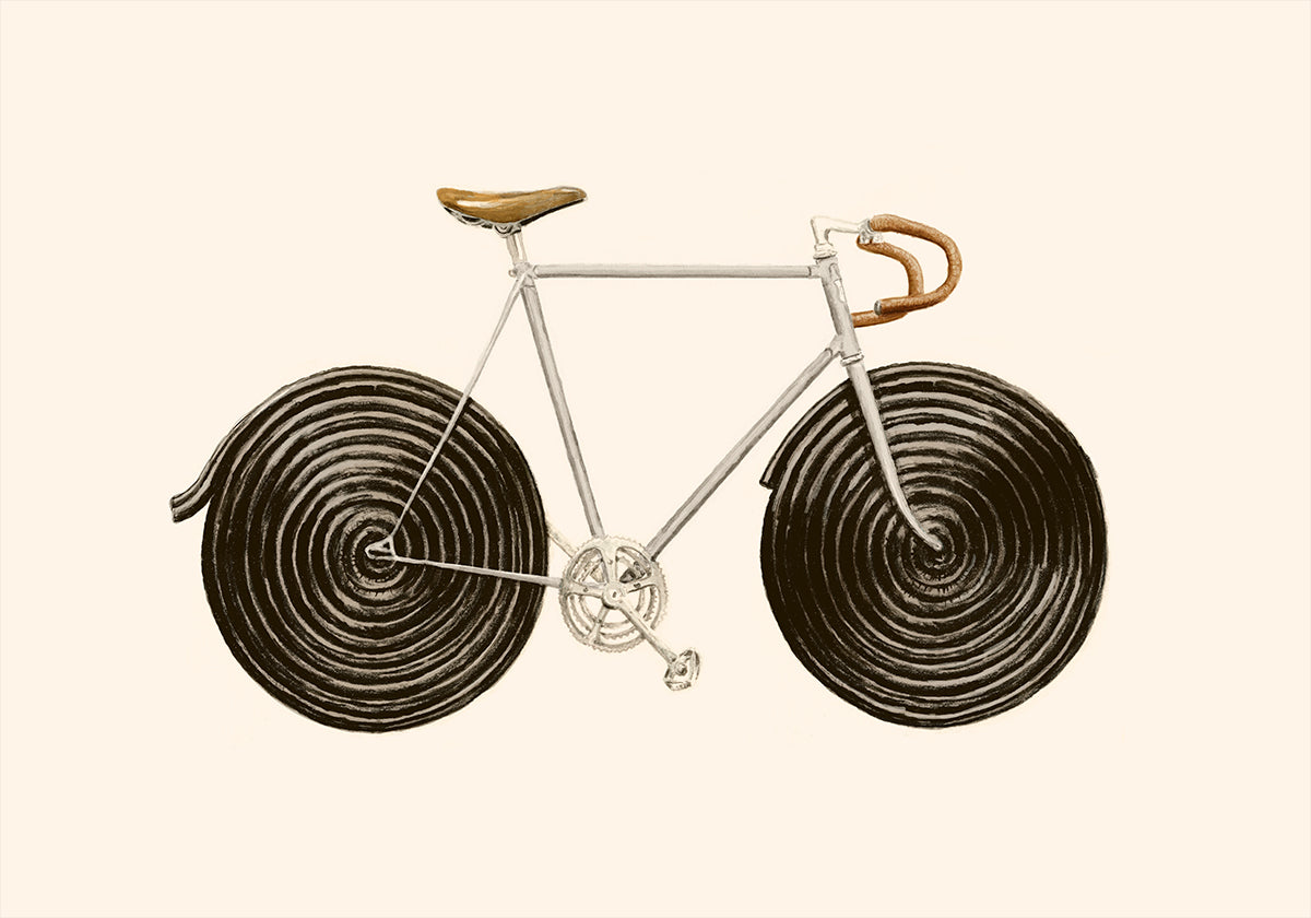 Licorice Bike Plakat
