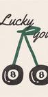 Lucky You Cherry Plakat - Posterbox.dk
