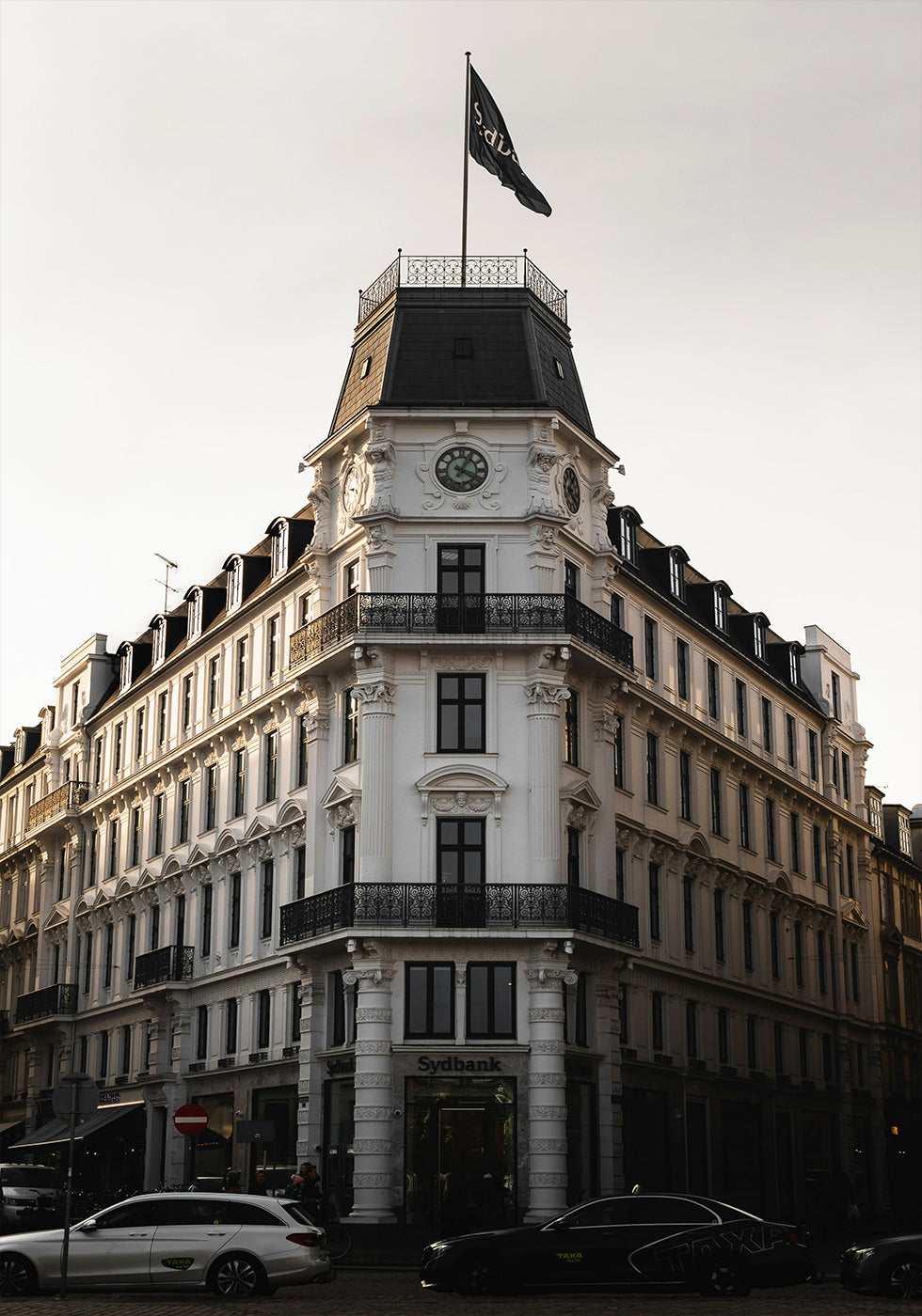 Copenhagen Historic Building Evening Plakat