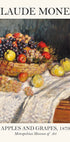 Monet Apples And Grapes Plakat - Posterbox.dk