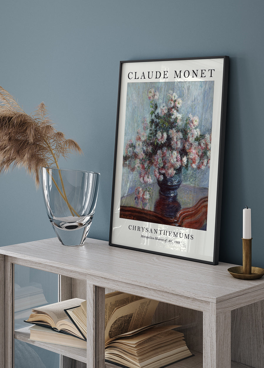 Monet Chrysanthemums Plakat - Posterbox.dk