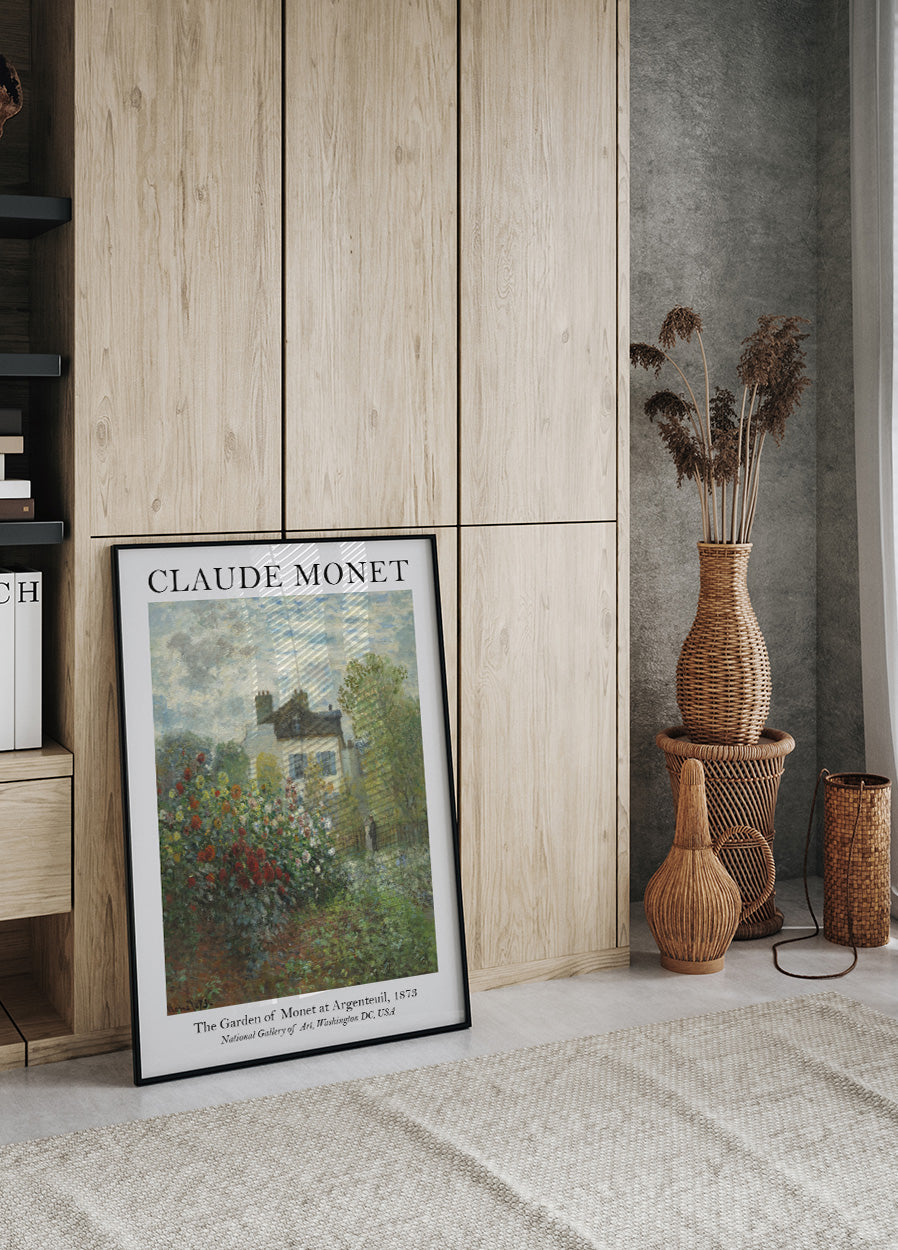 Monet Garden In Argenteuil Plakat - Posterbox.dk