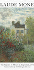 Monet Garden In Argenteuil Plakat - Posterbox.dk