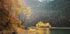 Autumn Morning by the Lake Plakat - Posterbox.dk