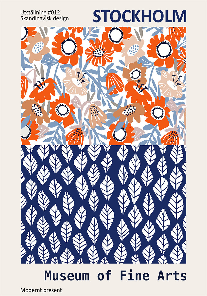 Museum of Fine Arts Stockholm Plakat