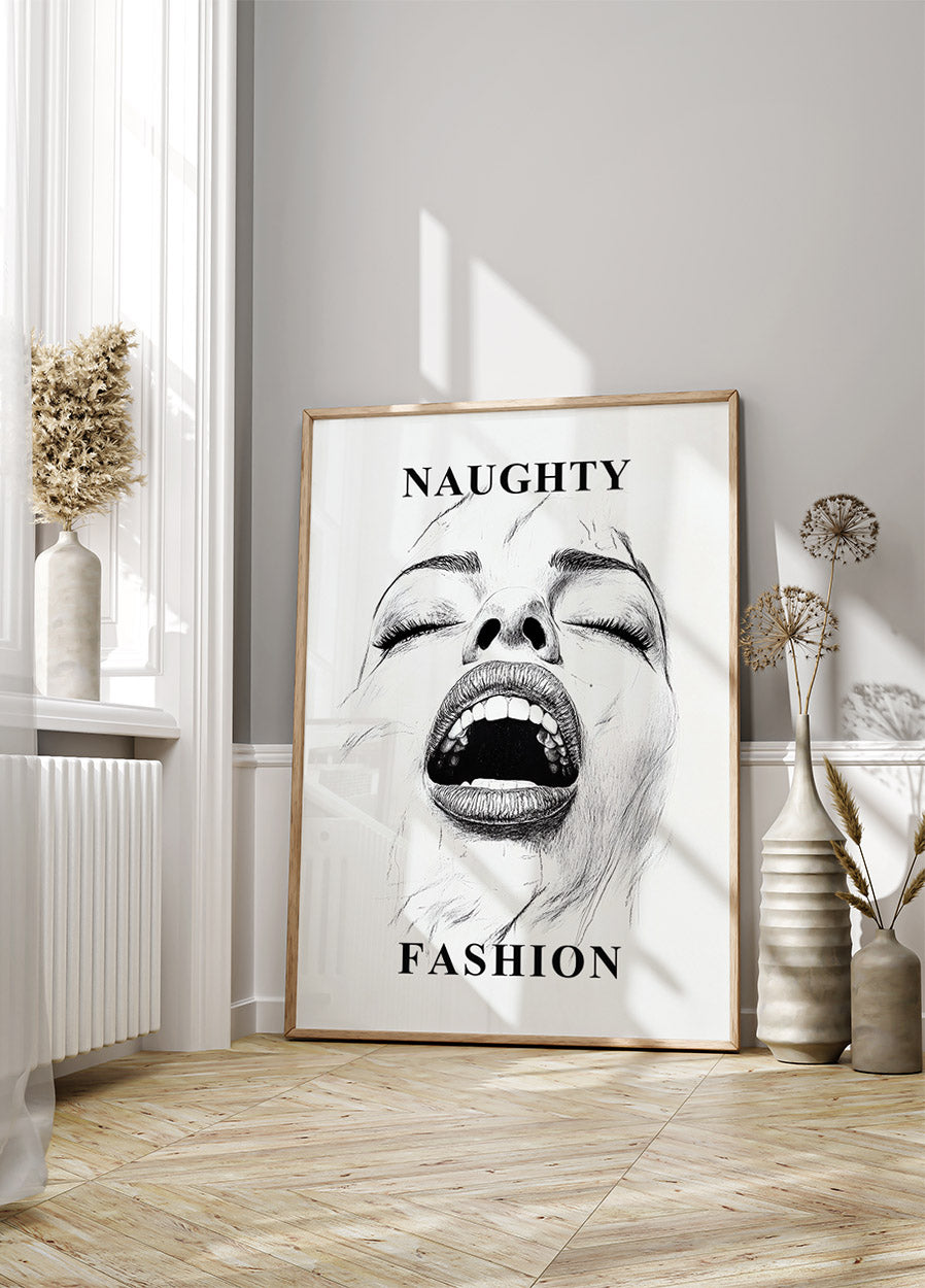 Naughty Pleasure Fashion Plakat