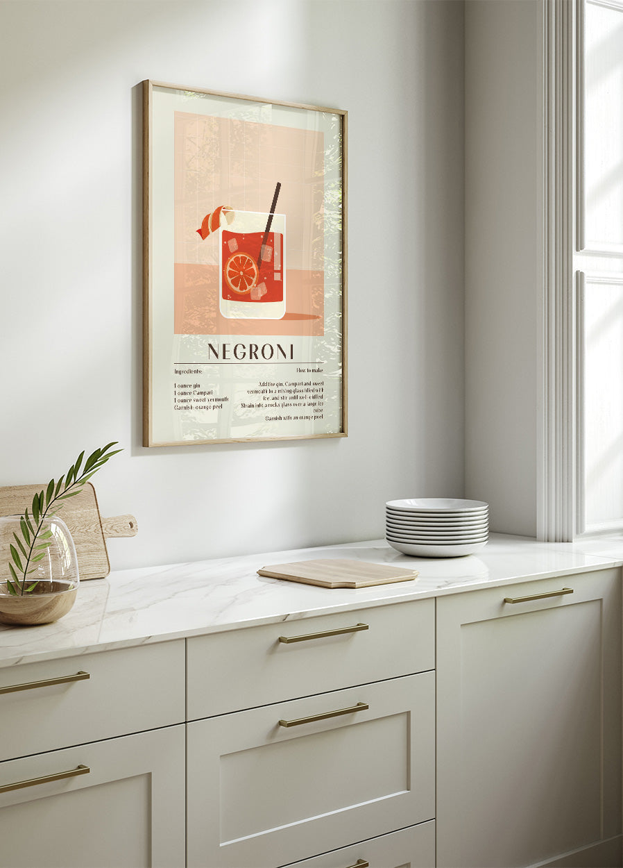 Negroni Plakat - Posterbox.dk