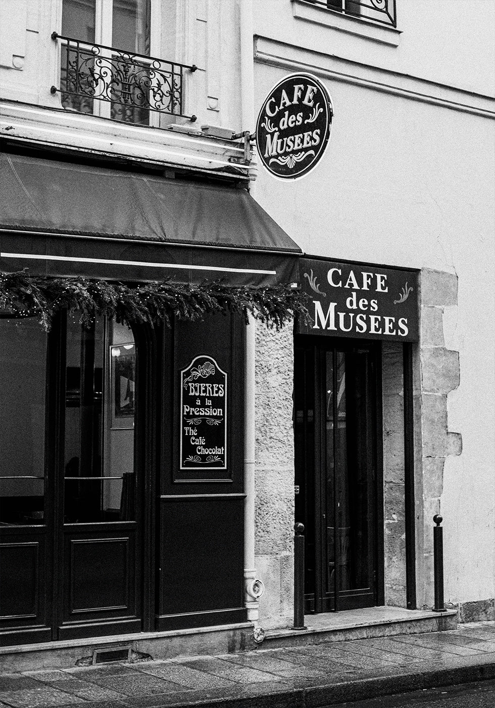 Old Paris Café Plakat