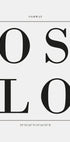Oslo Plakat - Posterbox.dk