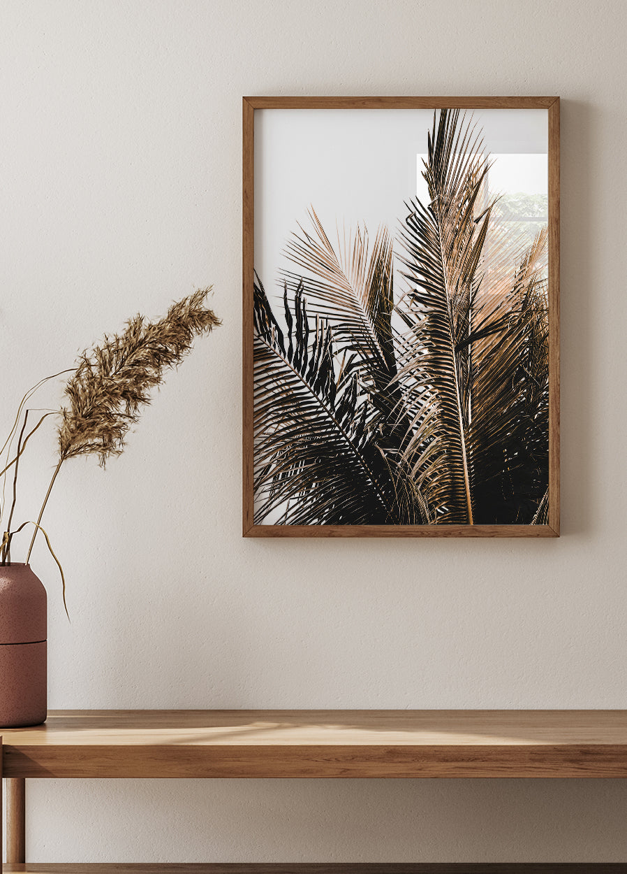 Palm Leaves No. 1 Plakat - Posterbox.dk