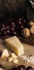 Rustic Cheese and Fruit Still Life Plakat - Posterbox.dk