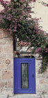 Vibrant Doorway with Bougainvillea Plakat - Posterbox.dk