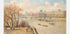 Pissarro Louvre From Pont Neuf Plakat - Posterbox.dk