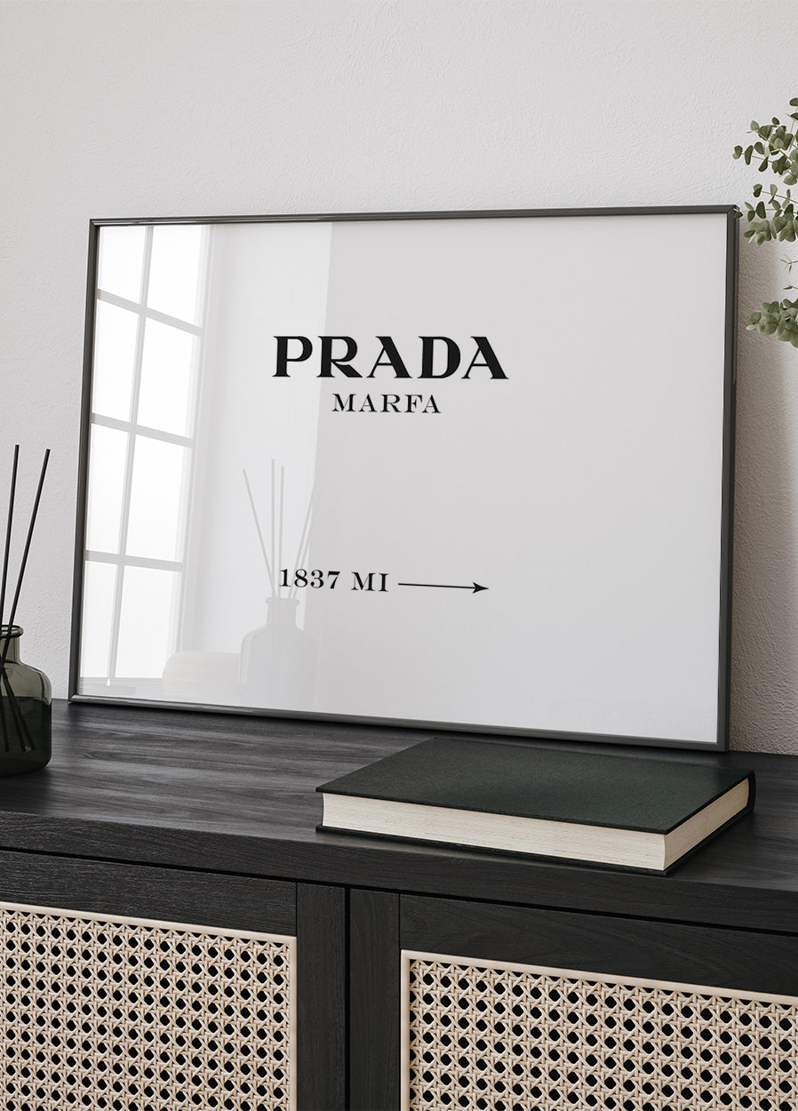 Prada Marfa Plakat