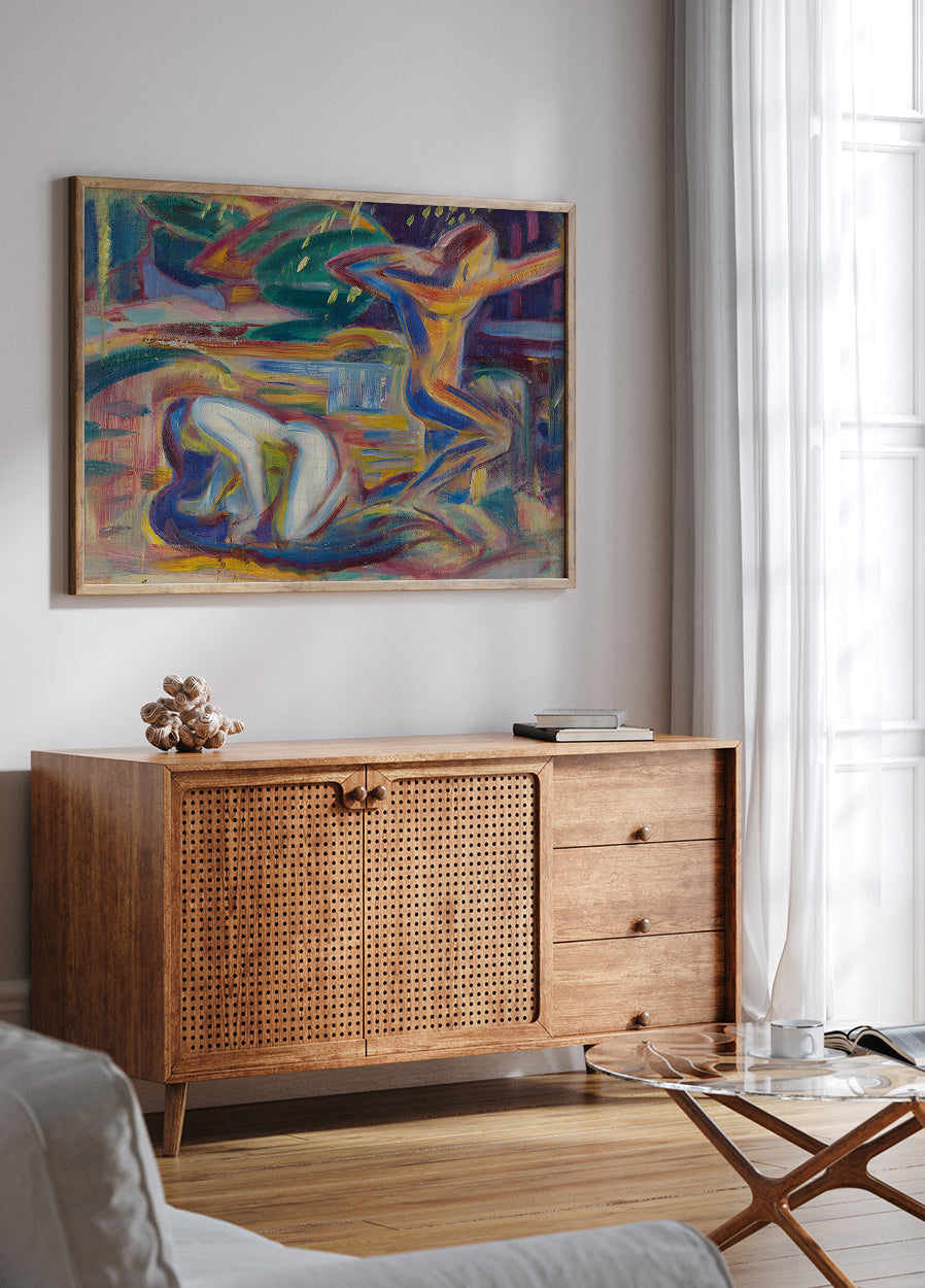 Pre-study for the War By J.A.G. Acke Plakat - Posterbox.dk