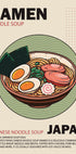 Ramen Noodle Soup Plakat - Posterbox.dk
