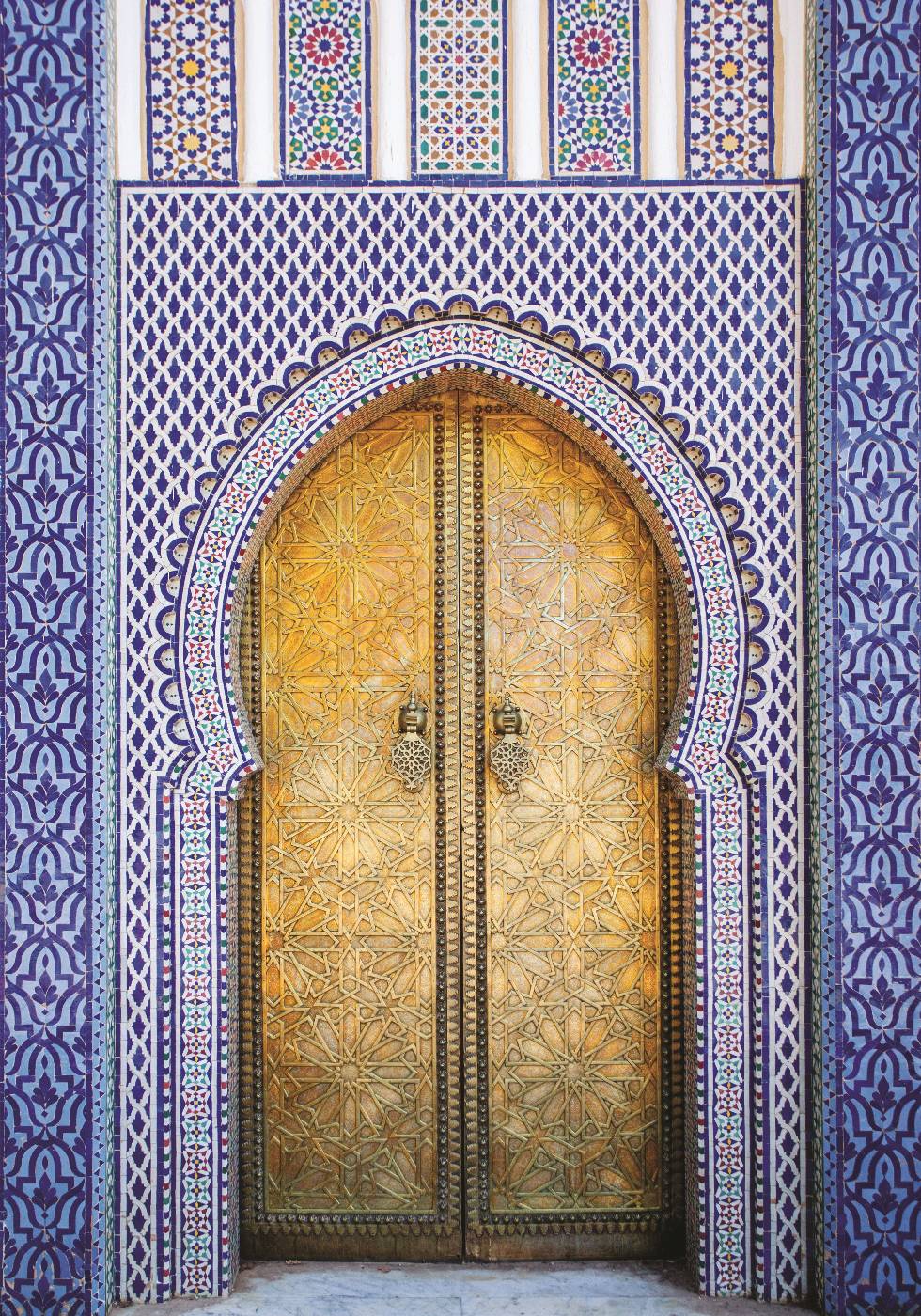 Royal Palace Door Plakat - Posterbox.dk