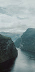 Majestic Fjord Landscape Plakat - Posterbox.dk