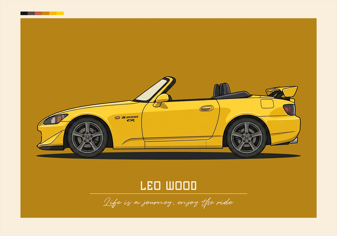 Sport Car Personal 4 Plakat - Posterbox