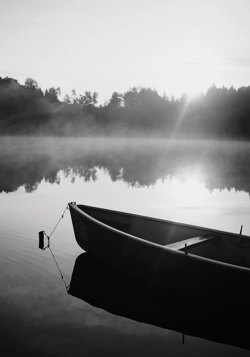 Sunrise On The Lake Plakat