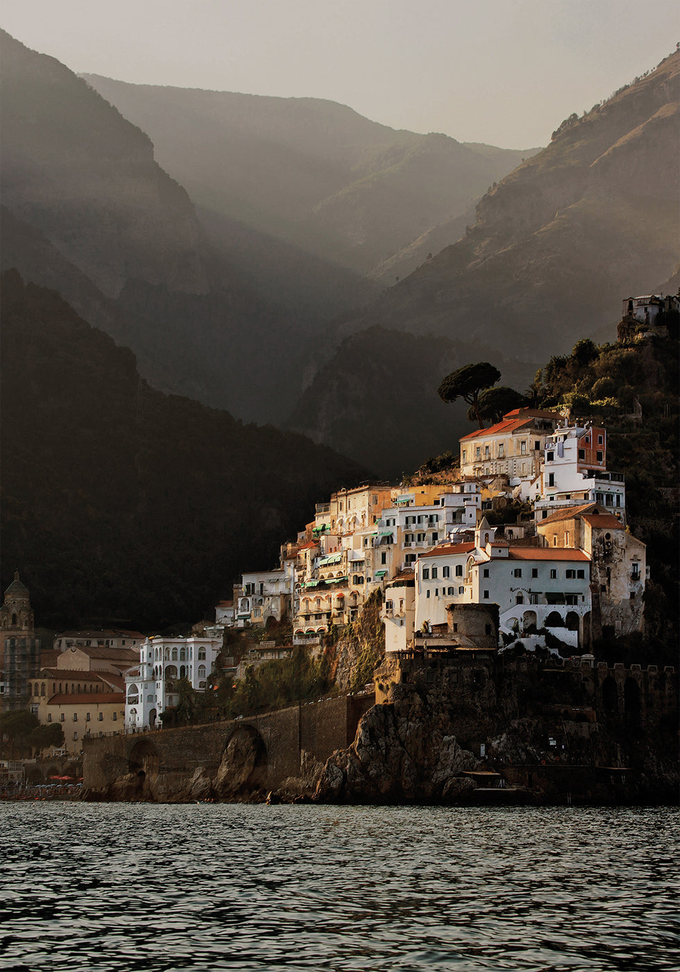 Sunset in Amalfi Plakat - Posterbox.dk